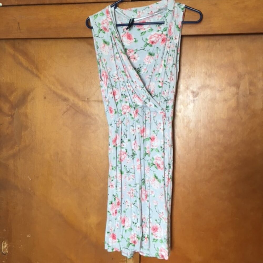 Floral Print Mini Dress